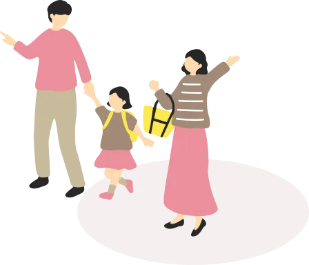家族のイラスト